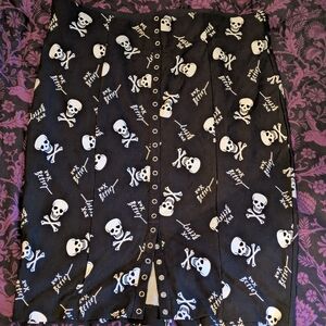 Betsey Johnson High Waist Pencil Skirt - Torrid Plus